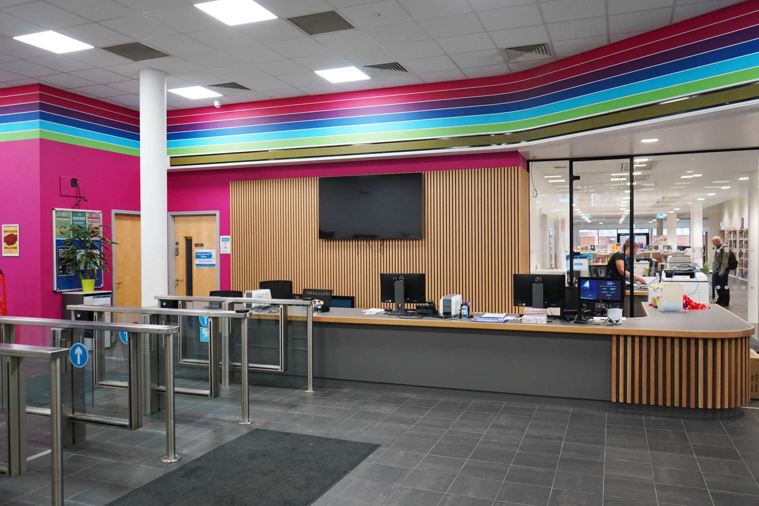 Refurb Complete on College’s Flagship Campus...